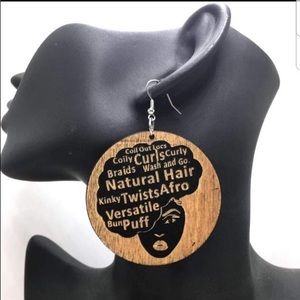 Versatile Puff Queen African earrings